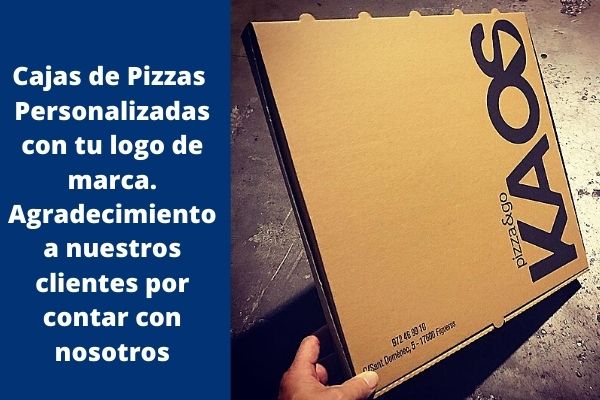 cajas de pizzas personalizadas