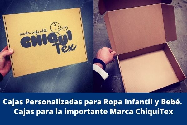 cajas personalizadas para ropa infantil y bebé
