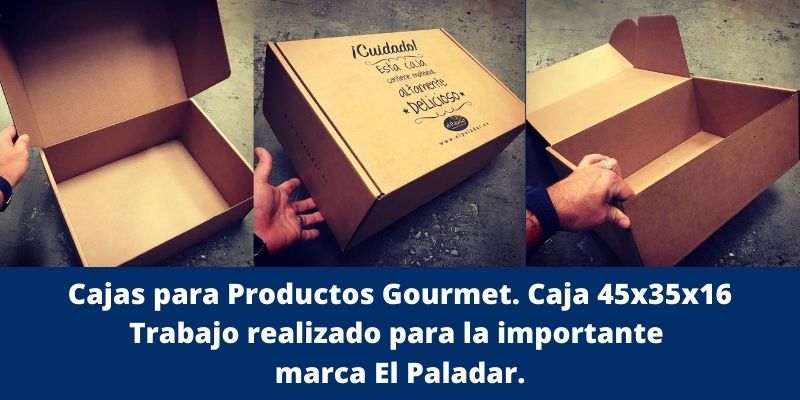 Cajas para Productos Gourmet 45x35x16