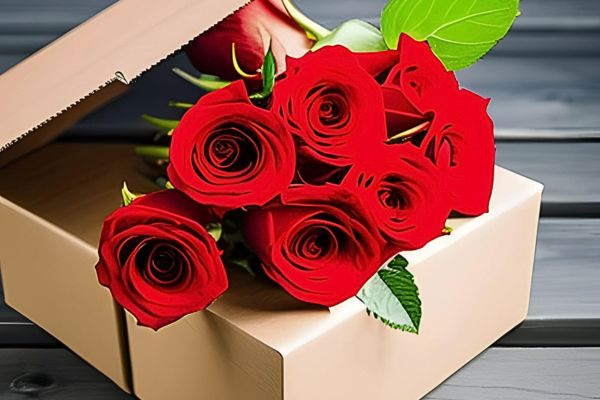 cajas para envíos de Ramos de flores