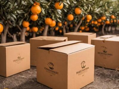 Cajas para 10 a 15 kg de Naranjas para MENSAJERIA