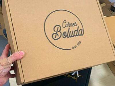 Cajas para Gourmet y Carnicería 40×34,5×13,5 – IBERICO, EMUTIDO y CHULETONES