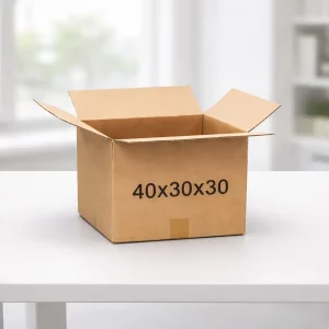 Cajas de Cartón 40x30x30 CANAL DOBLE Y SENCILLO