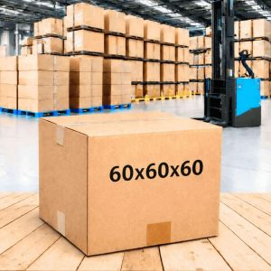 Cajas de Cartón Grandes 60x60x60 CANAL DOBLE