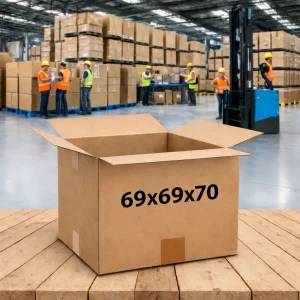 Cajas de Cartón Grandes 69x69x70 CARTÓN DOBLE