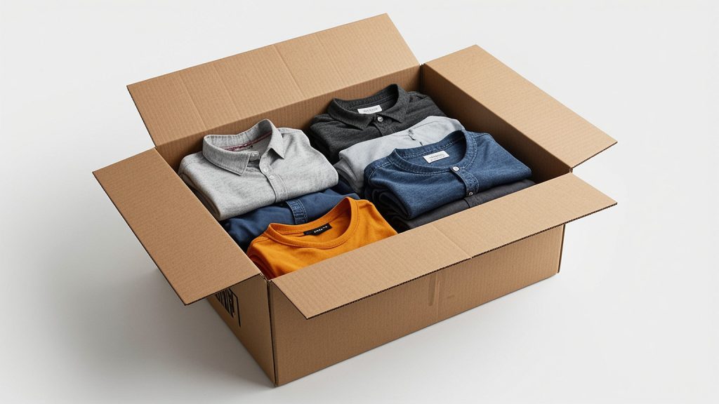 tamaños de caja para ropa